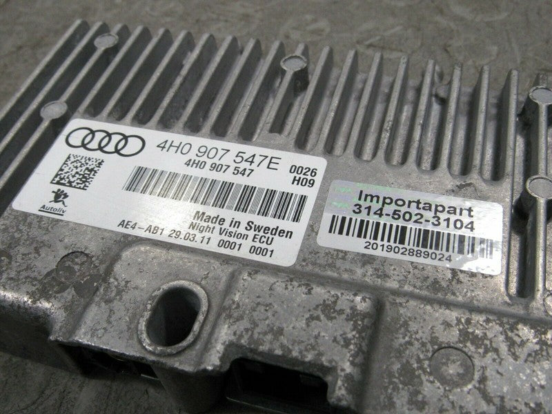 11-17 Audi A6 A7 A8 S6 S7 S8 RS7 Night Vision Control Module 4H0 907 5