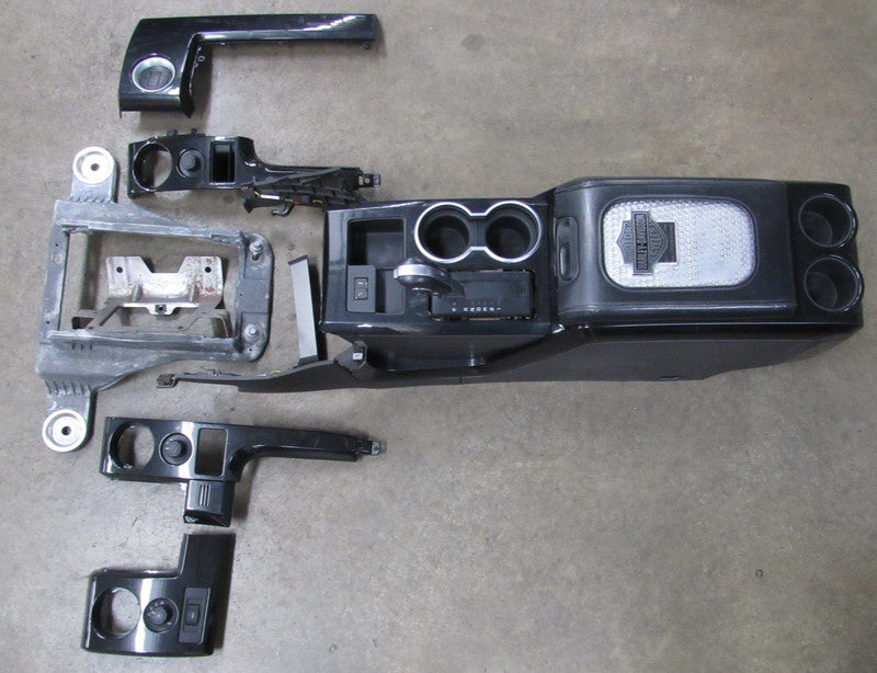 11-12 Ford F150 Harley Davidson Center Floor Console Shifter Armrest S