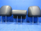 13-17 Infiniti JX35 QX60 Rear 2nd Row Headrests Head Rests Set Black L