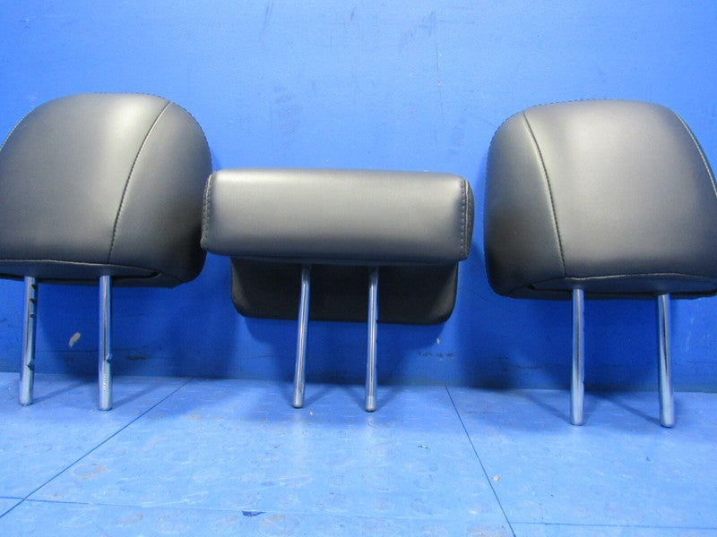13-17 Infiniti JX35 QX60 Rear 2nd Row Headrests Head Rests Set Black L