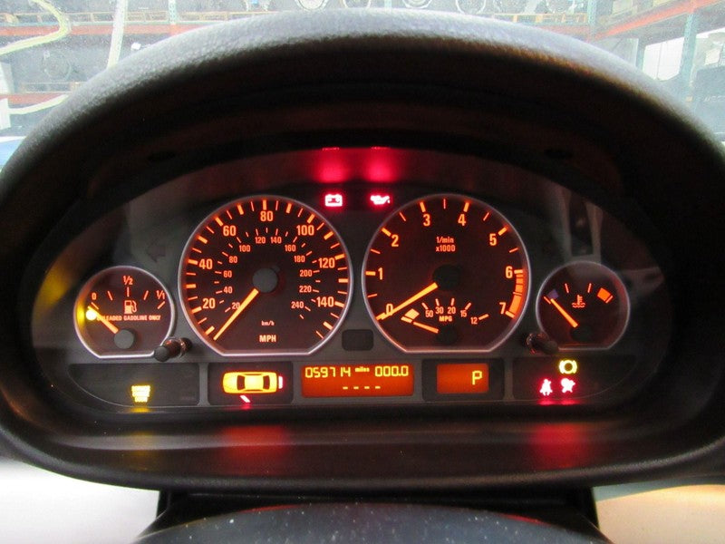 01 BMW 325 330 E46 4DR Left LH Driver Side Outer Taillight Tail Light 