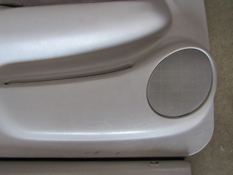 01-04 Toyota Tacoma Left Right Door Card Panel Set Power Windows Gray 