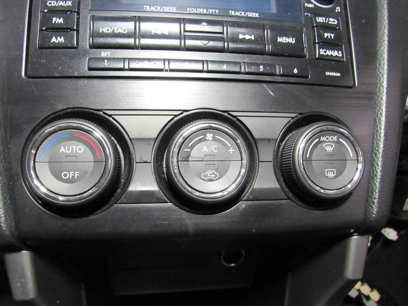 14-15 Subaru Forester AC Heater Climate Control Panel Auto