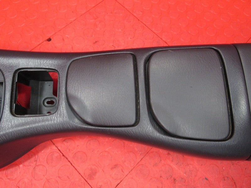 01-05 Mazda Miata MX5 MX-5 MT NB2 Center Console Armrest Cupholder Bla