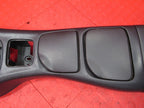 01-05 Mazda Miata MX5 MX-5 MT NB2 Center Console Armrest Cupholder Bla