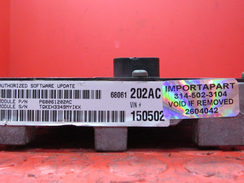 PROGRAMMED PLUG & PLAY 10 Dodge Journey 3.5L FWD ECM 68061202AC 202 PR