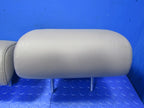 03-09 Toyota 4Runner Second Row Rear Seat Headrests Gray Leather Set 5