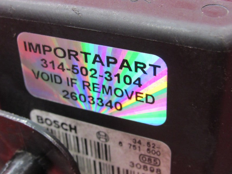 99-03 BMW 5 7 Series E38 E39 ABS/DSC Hydraulic Pump Module 0 265 950 0