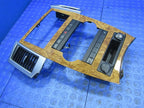 08-10 Jeep Grand Cherokee Light Woodgrain Radio Bezel Dash Trim Vents 