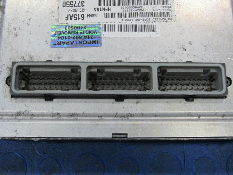 PLUG & PLAY 03 Jeep Liberty 2.4L MT 4Cyl Engine Computer ECU 56044615 