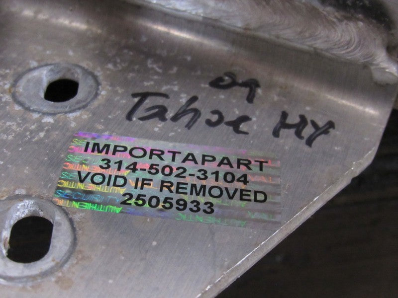 07-14 Tahoe Hybrid Front Impact Reinforcement Bumper Support Crash Bar