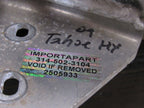 07-14 Tahoe Hybrid Front Impact Reinforcement Bumper Support Crash Bar