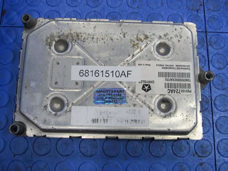 13 Caravan Town & Country 3.6 ECU ECM PCM Engine Computer 510 68161510