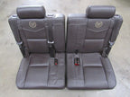 08-14 Cadillac Escalade Platinum Cocoa Brown Leather Third 3rd Row Sea