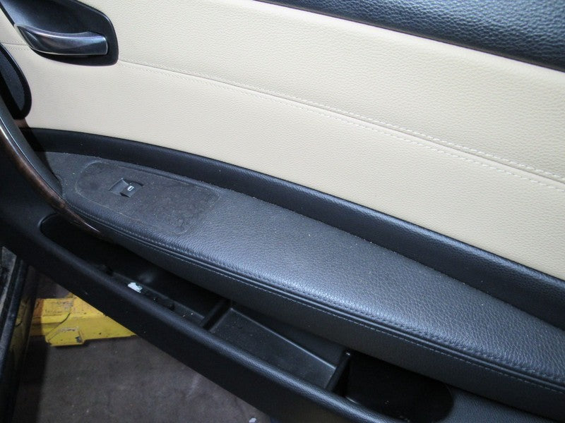 09-11 BMW 128 135 Right RH Passenger Side Front Door Trim Panel Tan