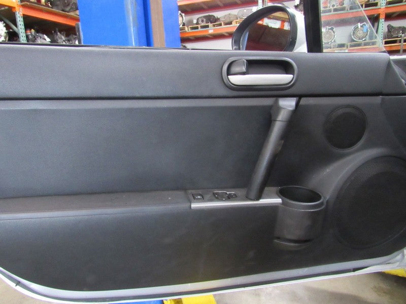 06-08 Mazda Miata MX-5 NC Left LH Driver Side Front Door Trim Panel Bl