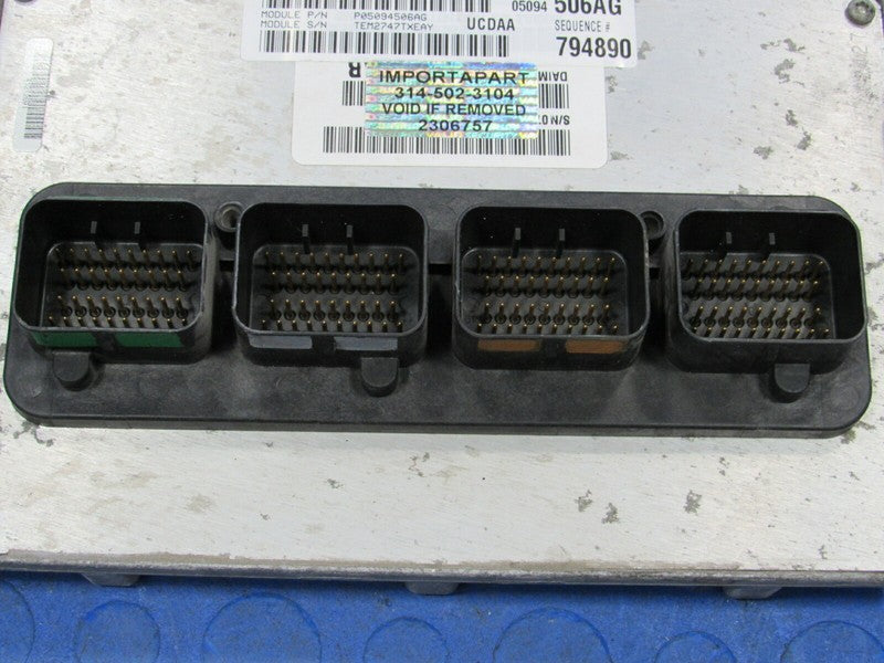 PLUG & PLAY 08 Dodge Ram 5.7L AT 4X4 Engine Computer ECU 05094506 PROG