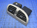 03-06 Lincoln LS Upper Center A/C Dash Air Vents Vent Bezel Trim Silve