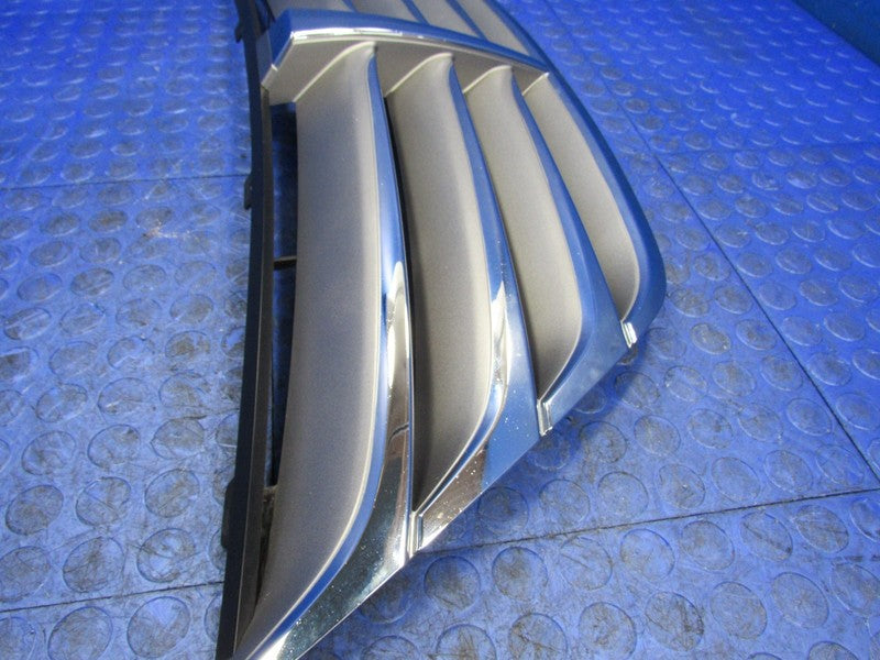 12-14 Hyundai Genesis Sedan Front Upper Bumper Grill Grille Chrome OEM
