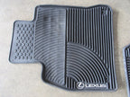 98-07 Lexus LX470 All Weather Floor Mats Cargo Mat Rubber Black SET 30