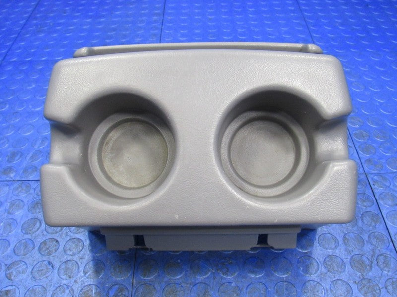 92-96 Ford F150 F250 F350 Bronco Bench Seat Center Console Dual Cuphol