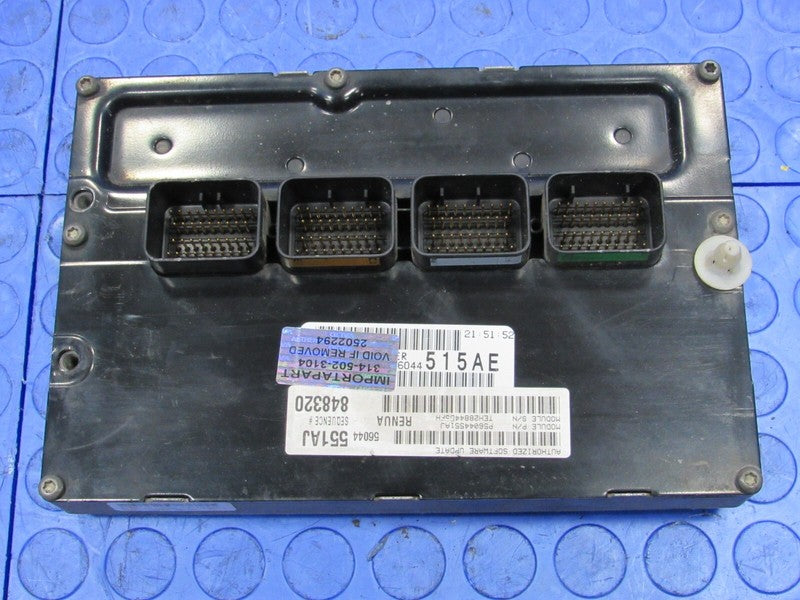 PROGRAMMED PLUG & PLAY 05 Grand Cherokee WK 4.7 2WD ECM 56044551AJ 551
