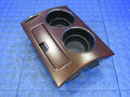 09-12 Toyota Venza Center Console Sliding Cup Holder Matte Woodgrain 5