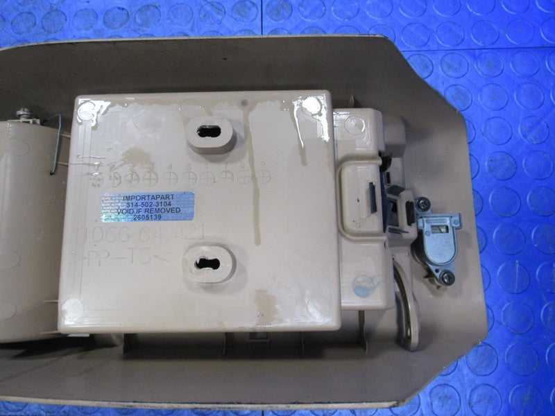 01-05 Mazda Miata MX5 MX-5 NB2 Center Console Armrest Cupholder Beige 
