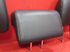 13-17 Infiniti JX35 QX60 Rear 2nd Row Headrests Head Rests Set Black L