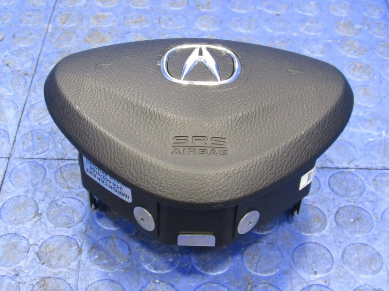 O9-I4 Acura TSX Driver Steering Wheel Mounted Airbag Air Bag Black 444