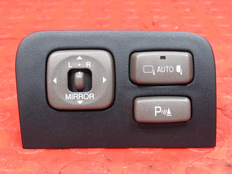 01-06 Lexus LS430 Door Mirror Adjuster Switch Control Panel Black Beze