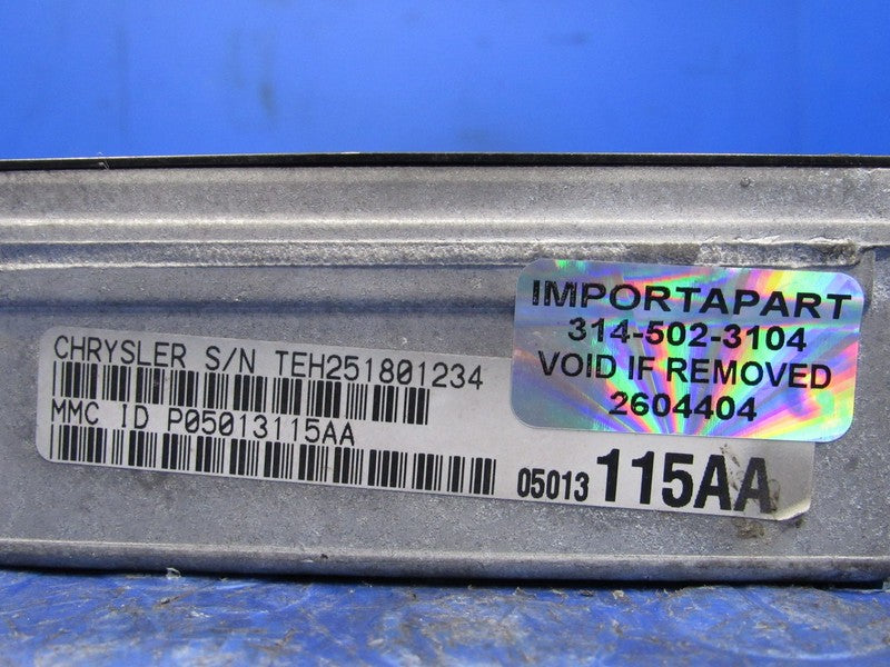 95 Avenger Sebring Talon Eclipse 2.0L MT ECU Engine Computer 05013115A