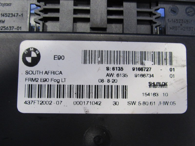 08 BMW 328i 335i M3 BCM FRM Footwell Lighting Body Control Module 9166
