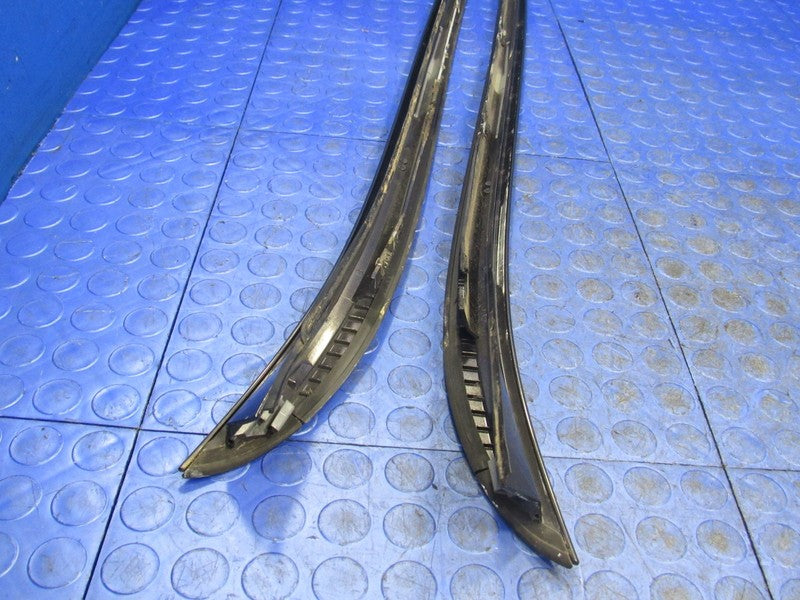 09-14 Acura TSX Windshield A Pillar Molding Trim Set Volcano Gray Meta
