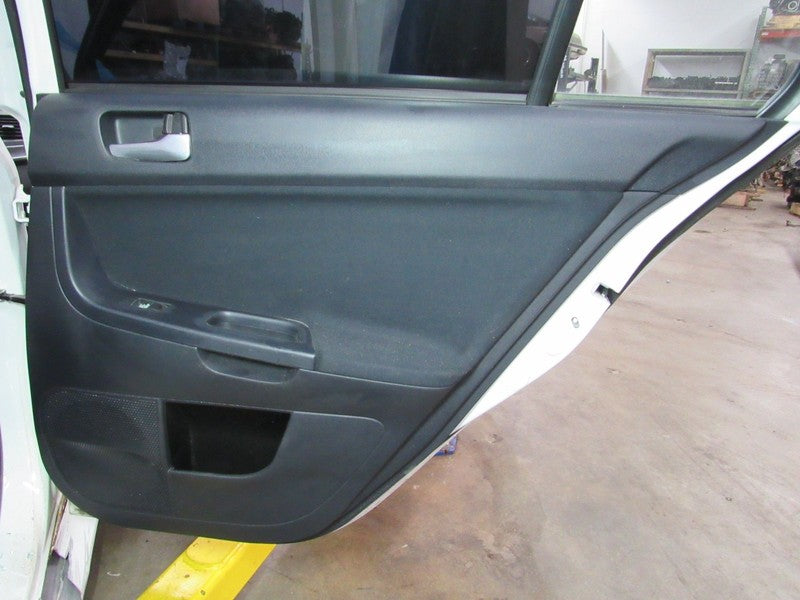 08-13 Mitsubishi Lancer Sedan Right RH Passenger Side Rear Door Trim P