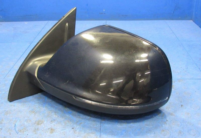 09-14 Audi Q5 Left LH Driver Side Power Door Mirror OEM Black 3006