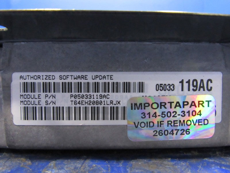 PROGRAMMED PLUG & PLAY 01 Chrysler PT Cruiser 2.4L ECM 05033119AC 119 