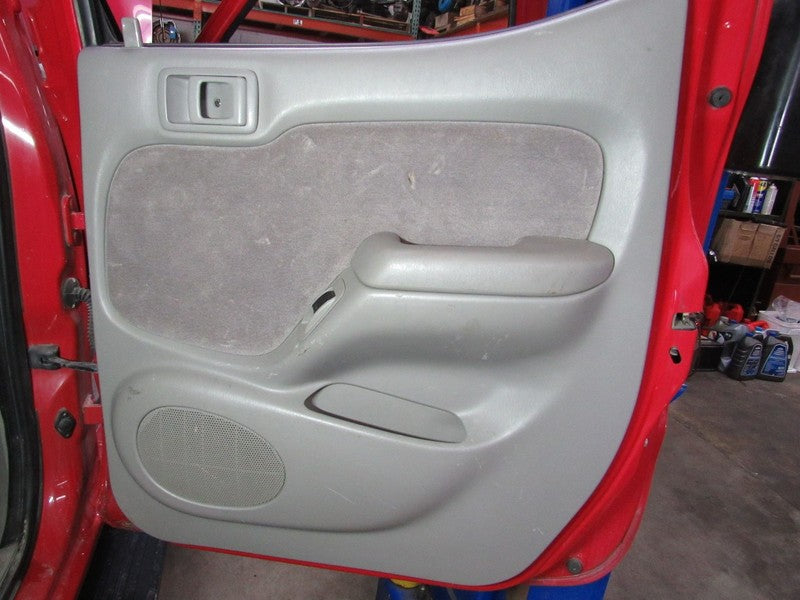 01-04 Tacoma Crew Cab Right RH Passenger Side Rear Door Trim Panel Gra