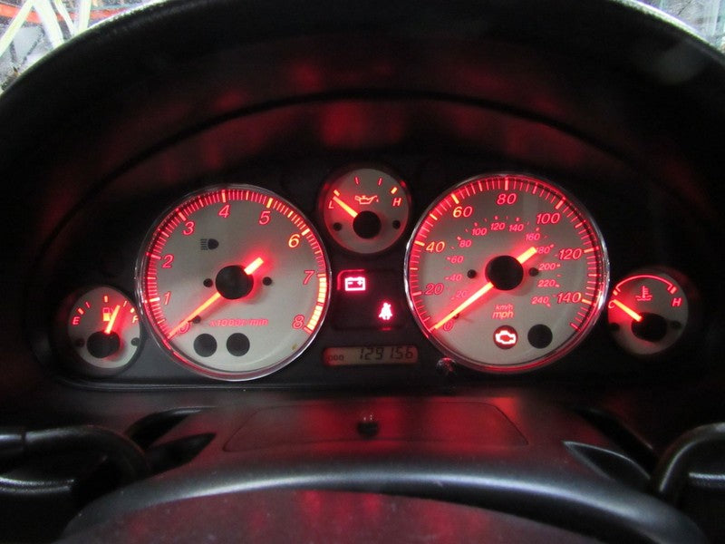01-03 Mazda Miata MX-5 NB2 AC A/C Heater Climate Control Panel Tested