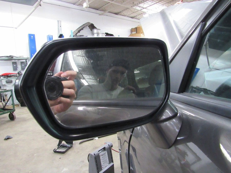 07-08 Acura RDX Left LH Driver Side Power Door Mirror Carbon Bronze YR