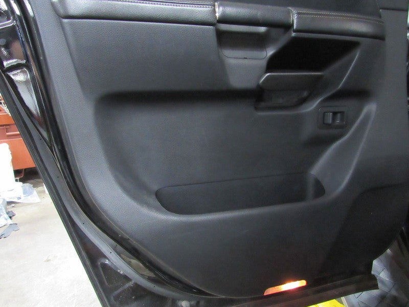 10-14 Nissan Armada Left LH Driver Side Rear Door Trim Panel Black