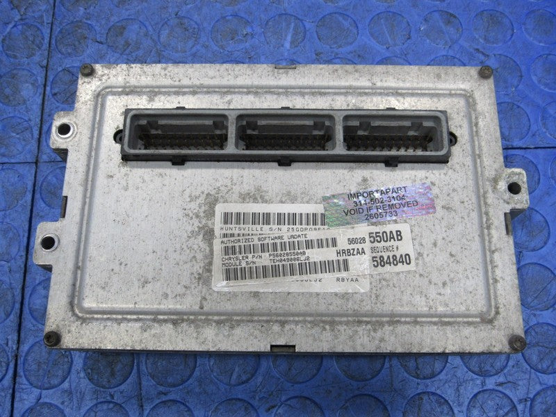 PLUG & PLAY 01 Dodge Ram Truck 5.9L AT ECU Engine Computer 56028550 PR