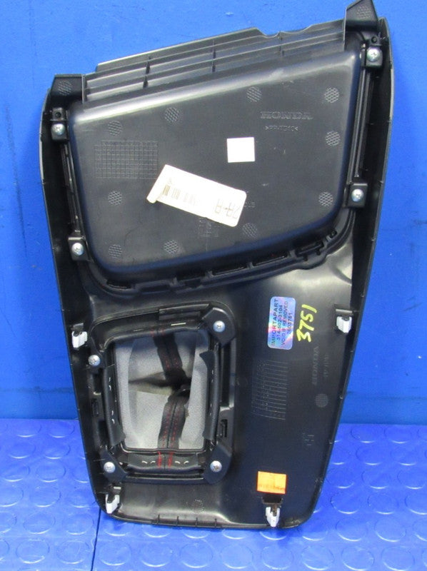 12 Honda Civic Si Black Red Shifter Shift Boot Bezel Center Console Ga