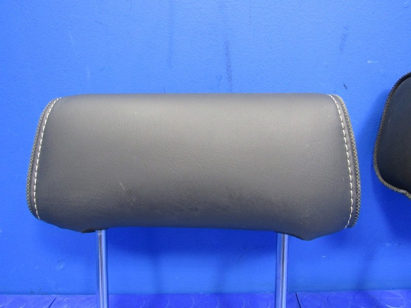 14-19 Silverado Sierra Crew Cab Rear Headrests Head Rests Set Black Le