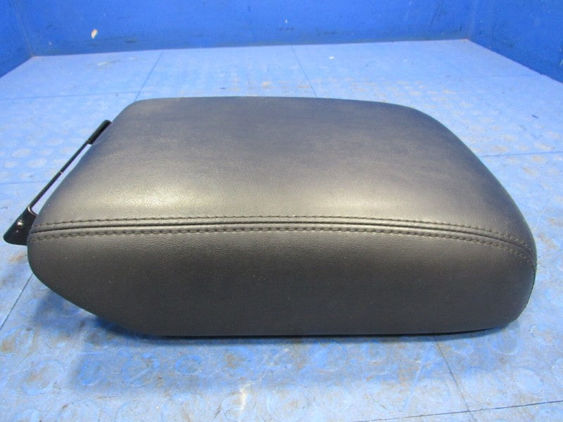 13-17 Infiniti JX35 QX60 Center Console Lid Armrest Arm Rest Black Lea