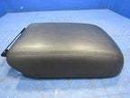 13-17 Infiniti JX35 QX60 Center Console Lid Armrest Arm Rest Black Lea