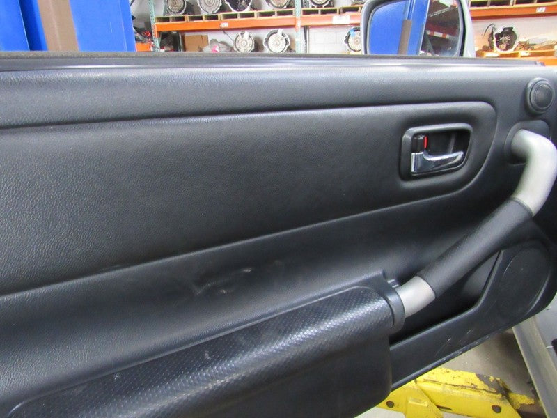 00-02 Toyota MR2 Spyder Left LH Driver Side Front Door Trim Panel Blac