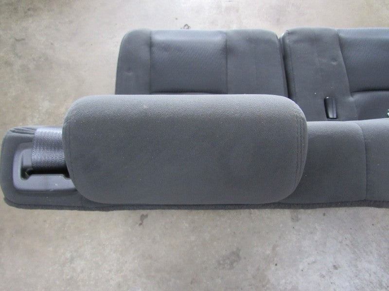 07-14 Chevrolet Tahoe Suburban GMC Yukon Black Cloth Third 3rd Row Sea