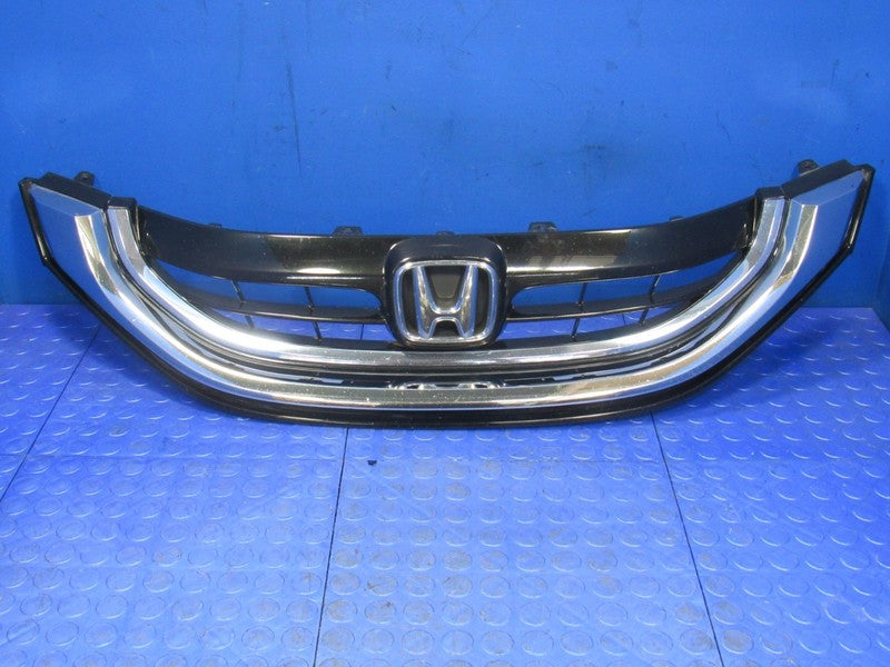 13-15 Honda Civic Hybrid Sedan MX Front Upper Grill Grille Chrome Blue