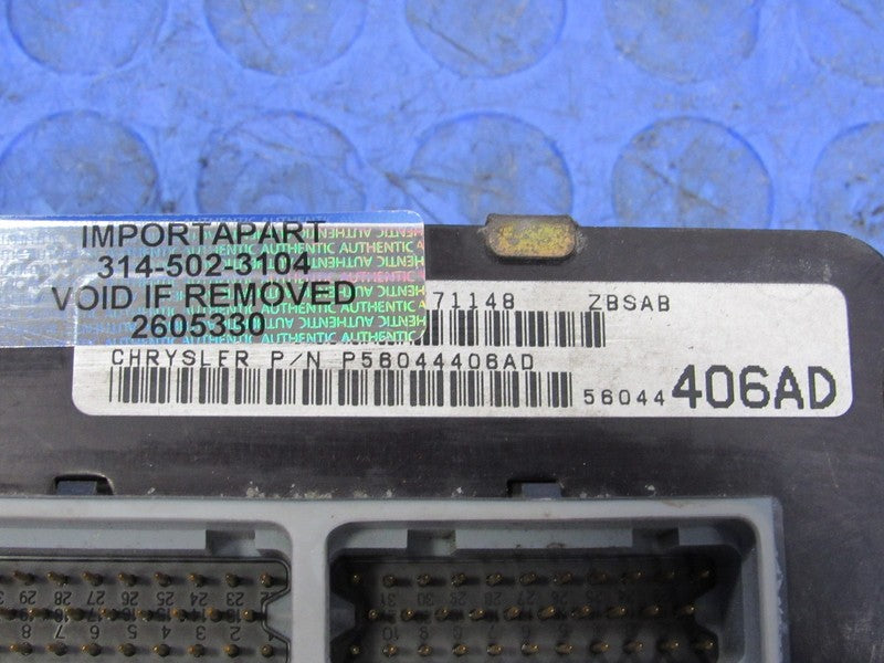 PLUG & PLAY 97 Grand Cherokee ZJ 4.0L AT ECU Engine Computer 56044406 